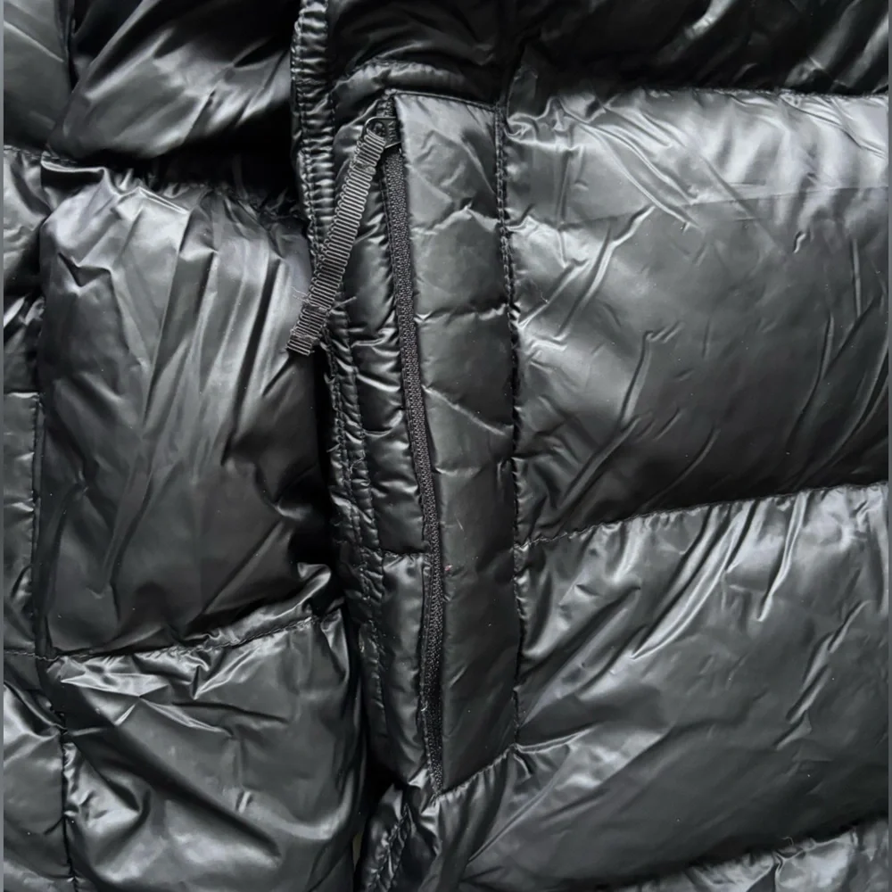 Athleta Lofty Down Long Winter Puffer Coat Black | Large - Picture 12 of 15